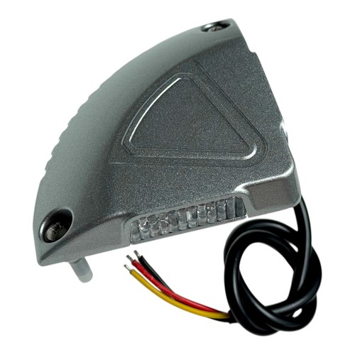 Led feu avertissement argent - led,